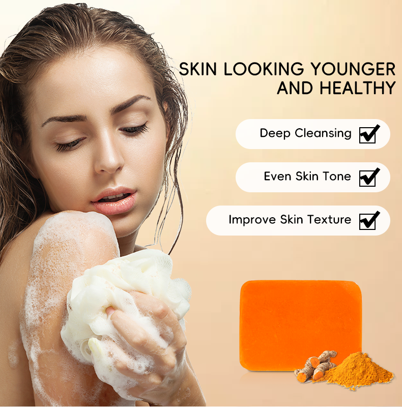 Wholesale Sweet Orange Turmeric Kojic Acid Soap 100G White Label Manufacturer