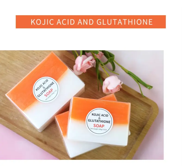 Wholesale Kojic Acid Soap Colors 2 in 1 Soaps 100g White Label Manufacturer